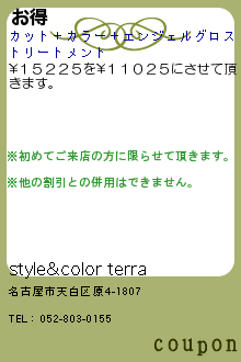 お得:style&color terra